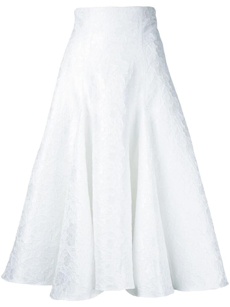 Bambah Snowflake midi skirt - White Cover