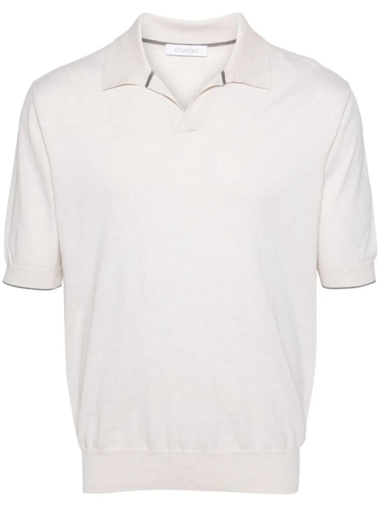 Cruciani cotton polo shirt - Neutrals Cover