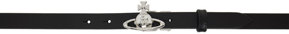 Vivienne Westwood Black Small Orb Buckle Belt Cover