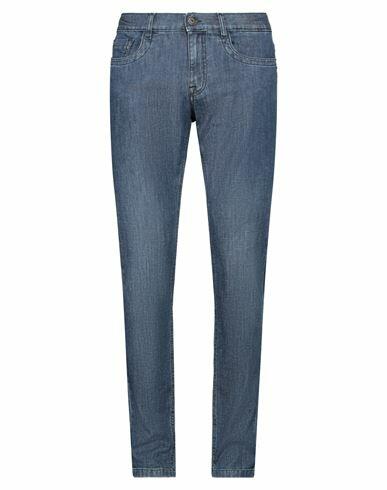 Bikkembergs Man Jeans Blue Cotton, Linen, Lyocell, Elastane Cover