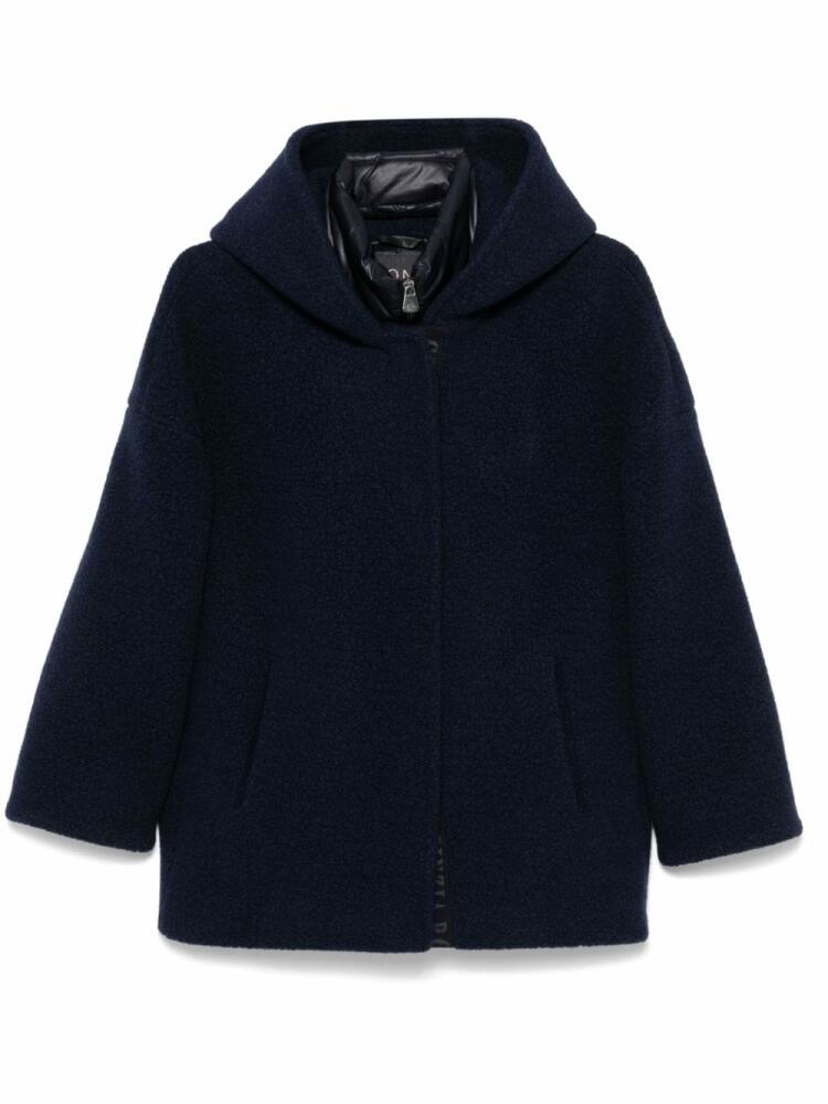 Cinzia Rocca hooded jacket - Blue Cover