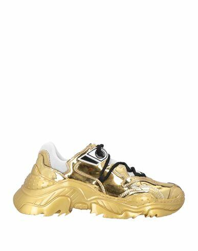 N°21 Woman Sneakers Gold Textile fibers Cover