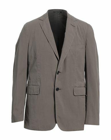 Dunhill Man Blazer Khaki Cotton, Elastane Cover