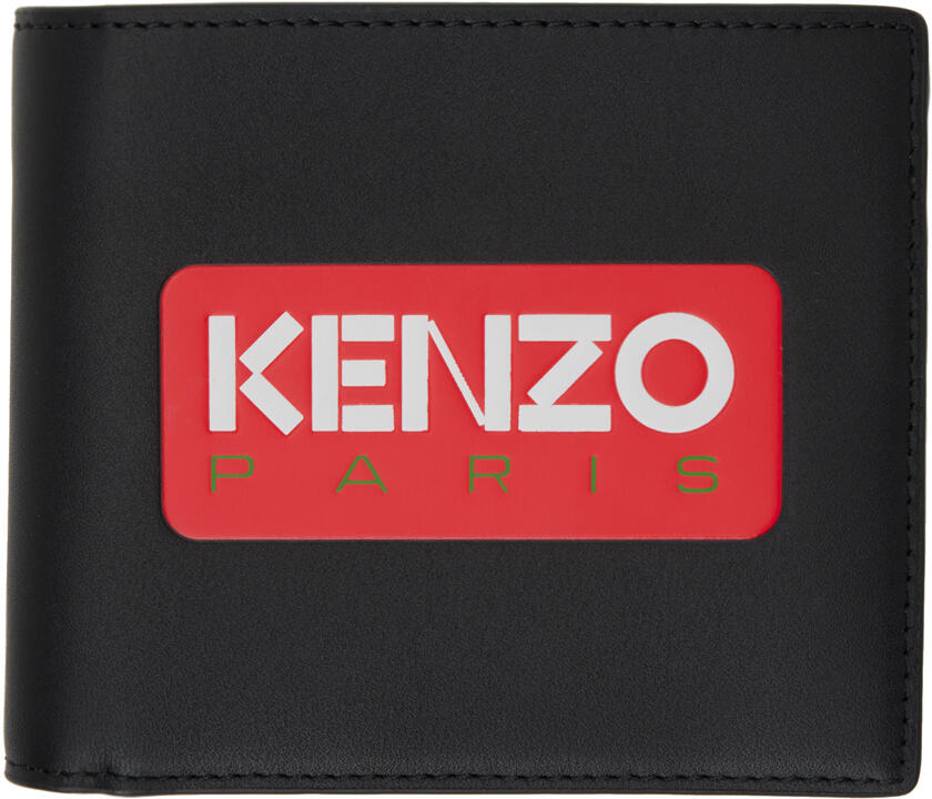 Kenzo Black Kenzo Paris Bifold Wallet Cover