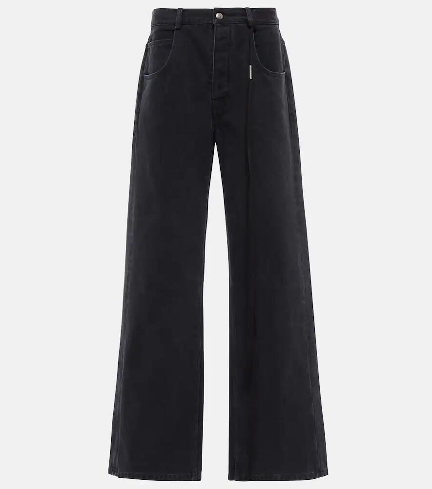 Ann Demeulemeester Claire high-rise wide-leg jeans Cover