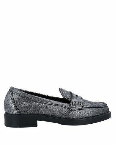 Carlo Pazolini Woman Loafers Steel grey Soft Leather Cover