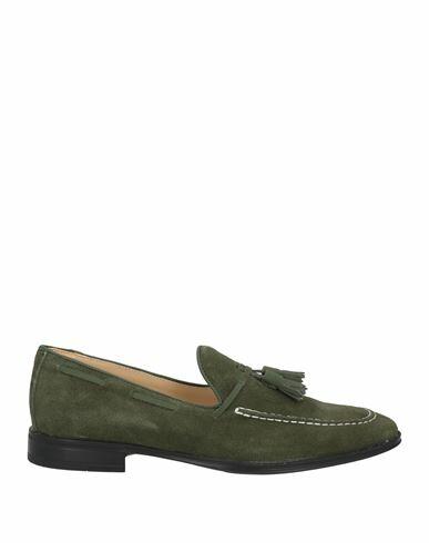 Manufacture D'essai Man Loafers Military green Leather Cover