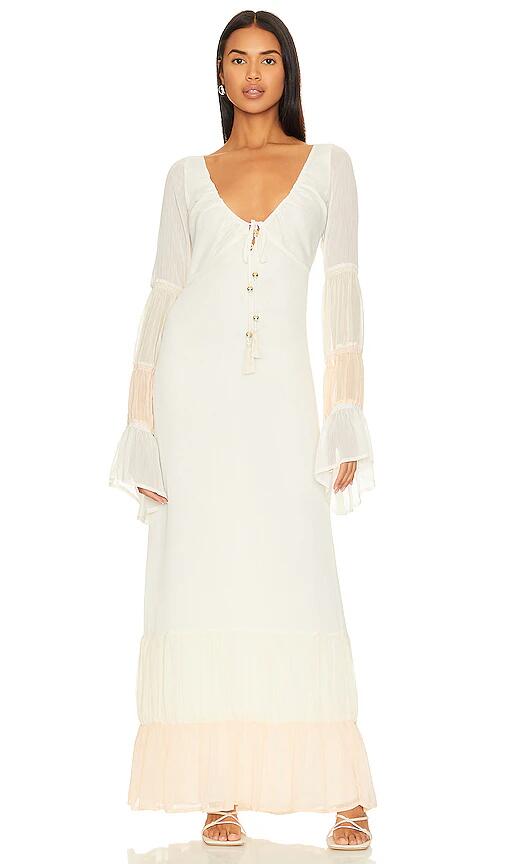 House of Harlow 1960 X Revolve Anne Maxi Dress in Ivory Cover