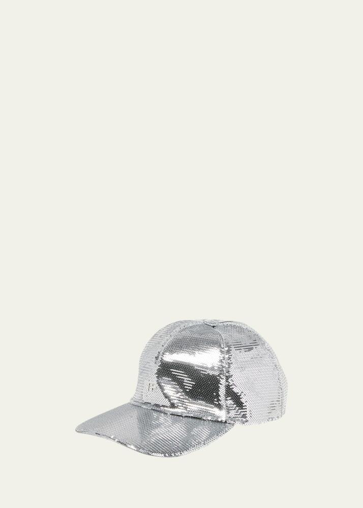 TOM FORD Sequin Monogram Baseball Cap Cover