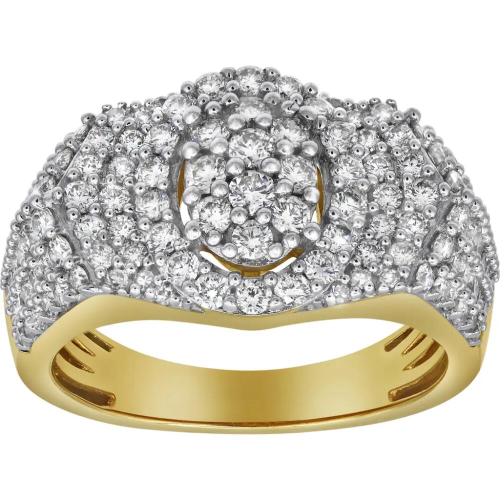 LuvMyJewelry Spotlight 14K Yellow Gold Diamond Men Statement Ring - 1.98ct. Cover