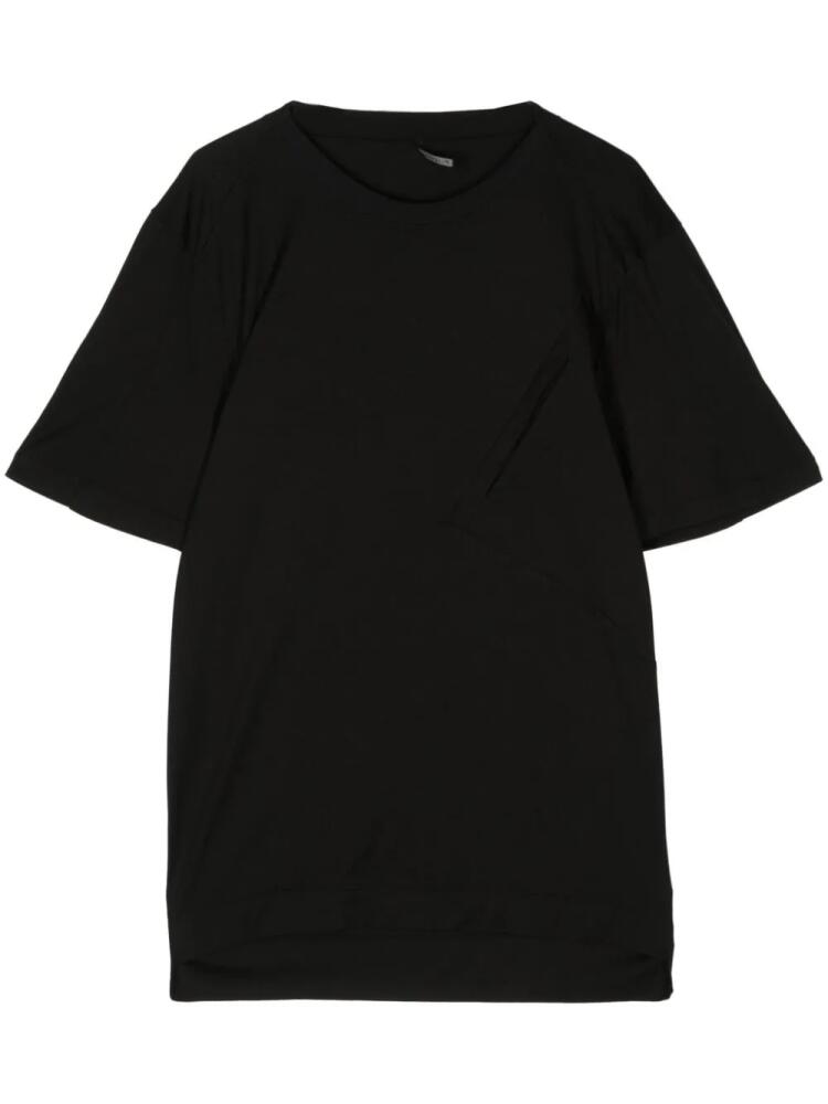 Transit round-neck cotton-blend T-shirt - Black Cover