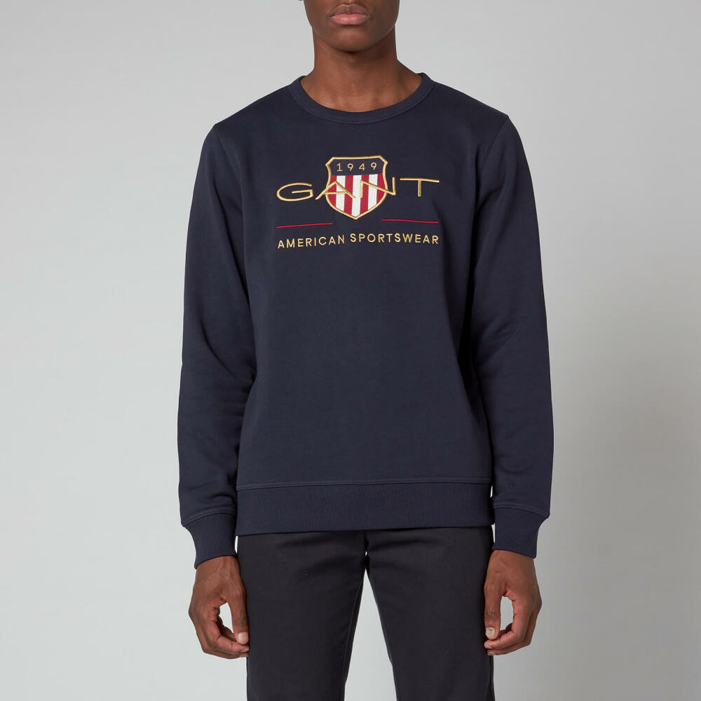 GANT Men's Archive Shield Sweatshirt - Evening Blue Cover