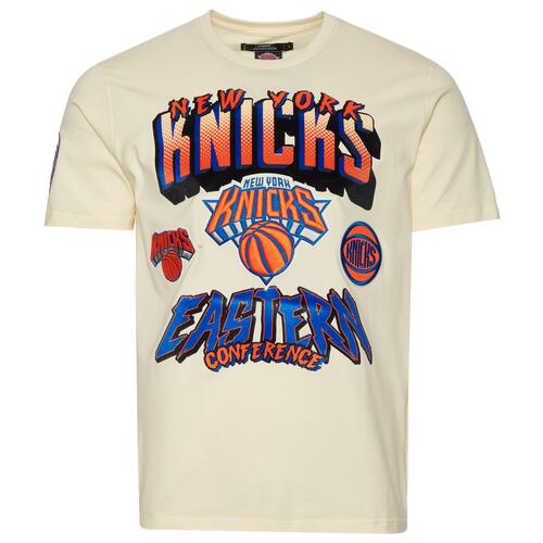 Pro Standard Knicks GTP Short Sleeve T-Shirt - Mens Eggshell/Multi Cover