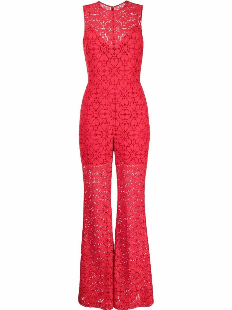 Elie Saab flared lace jumpsuit Cover