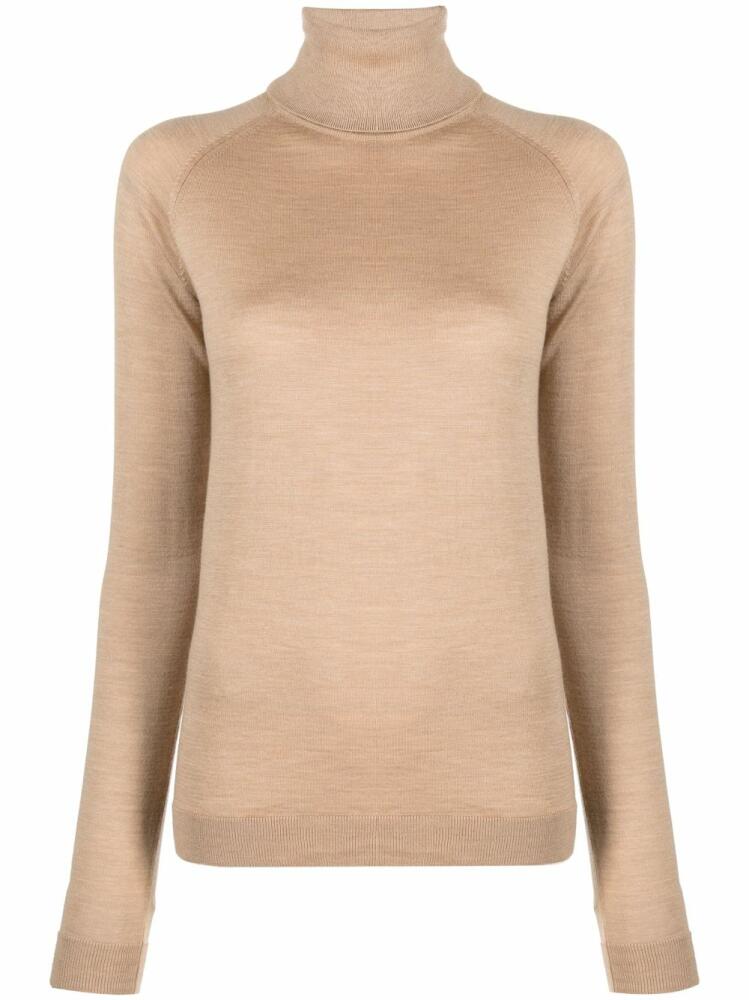 ARMARIUM roll-neck fine-knit jumper - Neutrals Cover