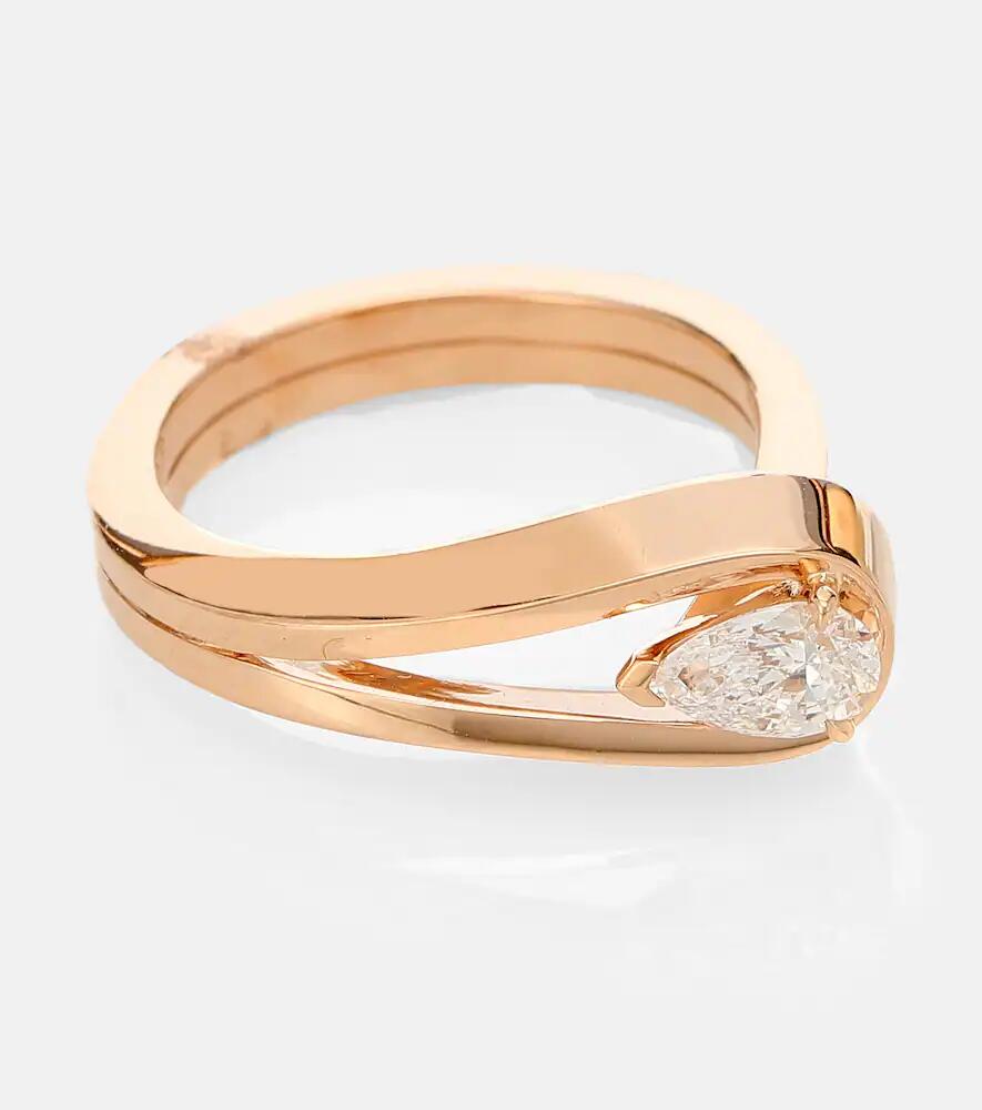 Repossi Serti Inversé 18kt rose gold ring with diamond Cover