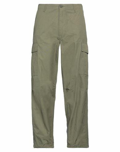 Orslow Man Pants Military green Cotton Cover