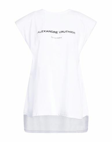 Alexandre Vauthier Woman T-shirt White Cotton Cover