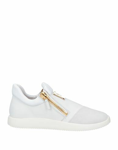 Giuseppe Zanotti Man Sneakers White Leather Cover