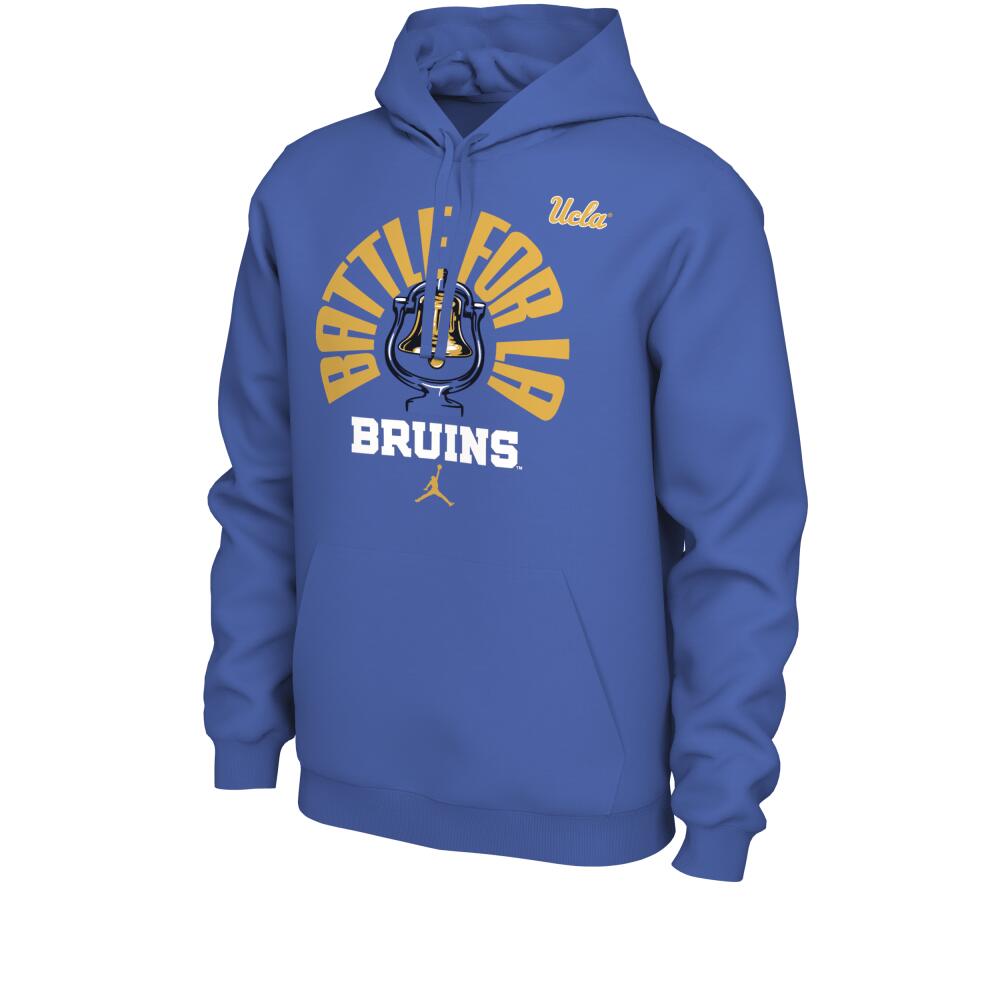 UCLA Nike Men's College Hoodie in Blue Cover