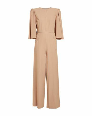 Jijil Woman Jumpsuit Camel Polyester, Elastane Cover