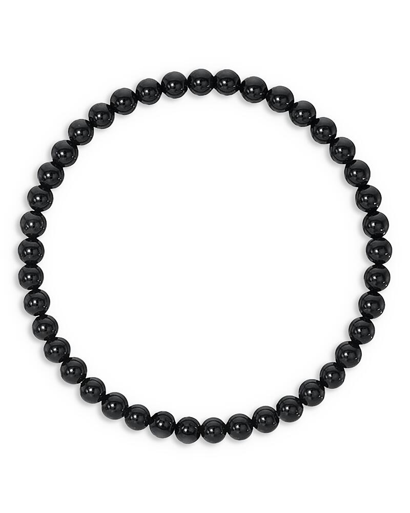 Zoe Lev Black Onyx Bead Stretch Bracelet Cover