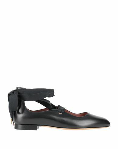 Bally Woman Ballet flats Black Calfskin Cover