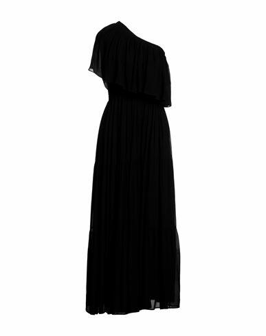 Emma & Gaia Woman Maxi dress Black Viscose Cover