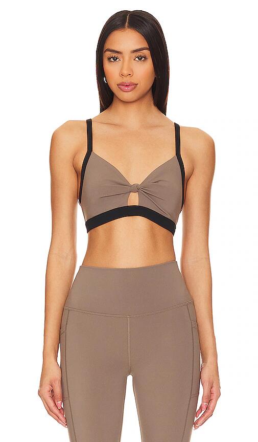 Spiritual Gangster Eden Twist Front Bra in Grey Cover