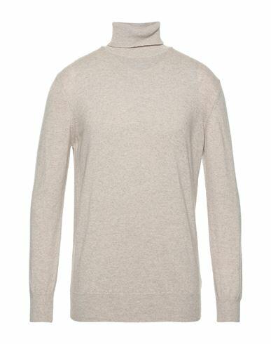 Giulio Corsari Man Turtleneck Beige Wool, Viscose, Polyamide, Cashmere Cover