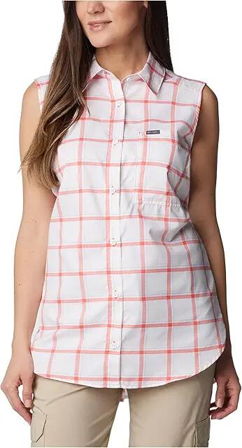 Columbia Anytime Lite SL (Juicy Multi) Women's Long Sleeve Button Up Cover