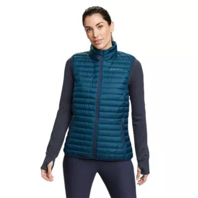 Eddie Bauer Women's Microlight Down Vest Cover