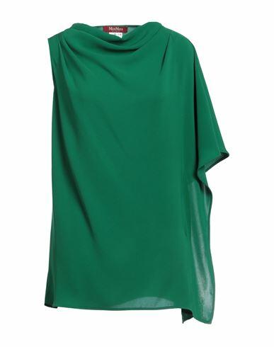 Max Mara Studio Woman Top Green Triacetate, Polyester Cover