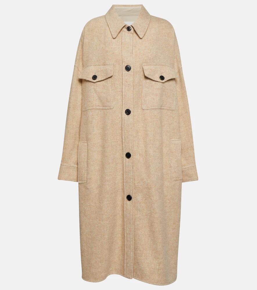 Marant Etoile Fontia wool-blend coat Cover