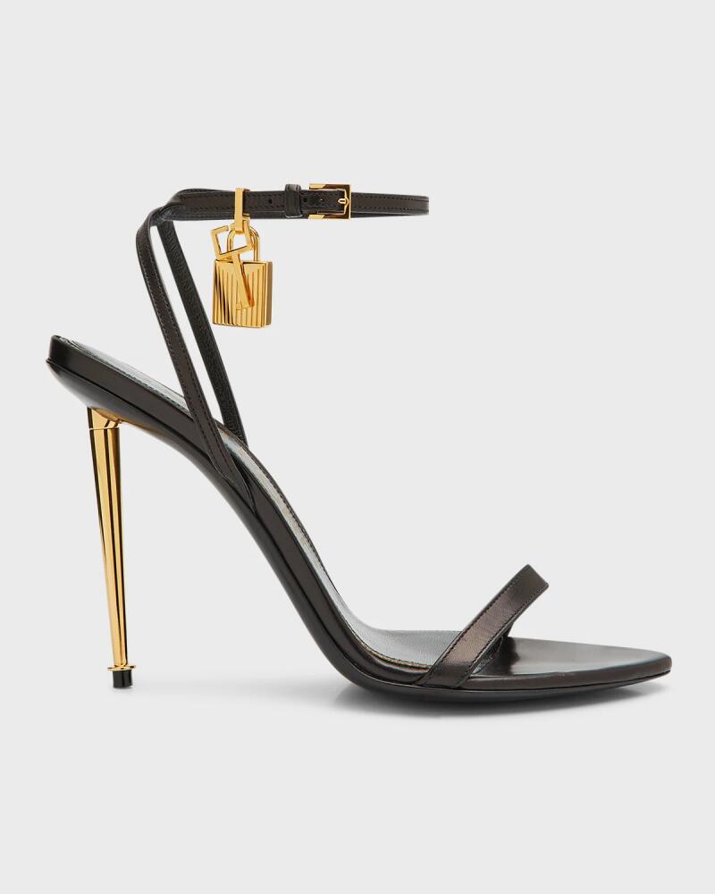 TOM FORD Lock Stiletto Sandals Cover