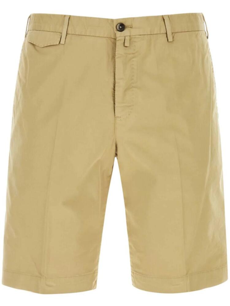 PT Torino creased bermuda shorts - Neutrals Cover