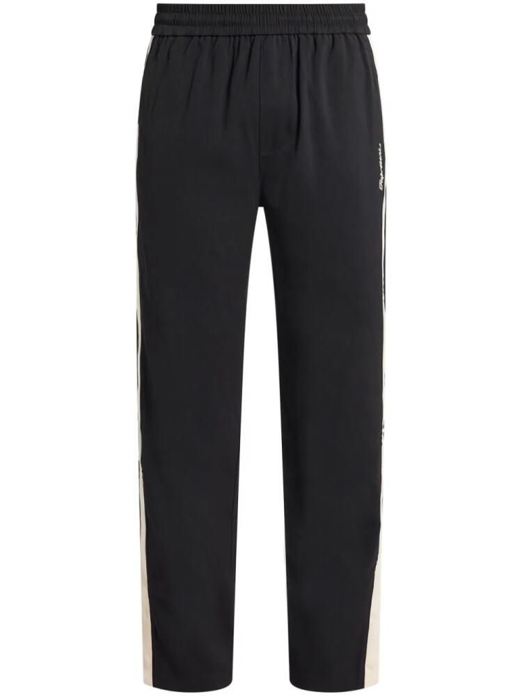 Represent logo-embroidered track pants - Black Cover