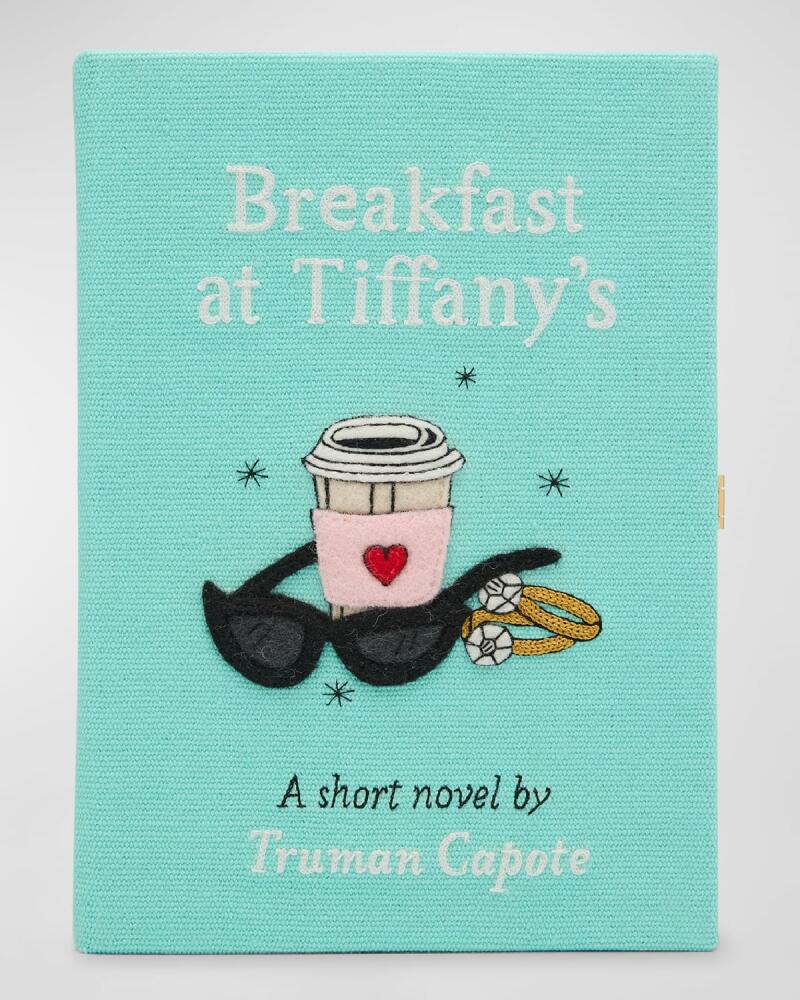 Olympia Le-Tan Breakfast at Tiffany's Book Clutch Bag Cover