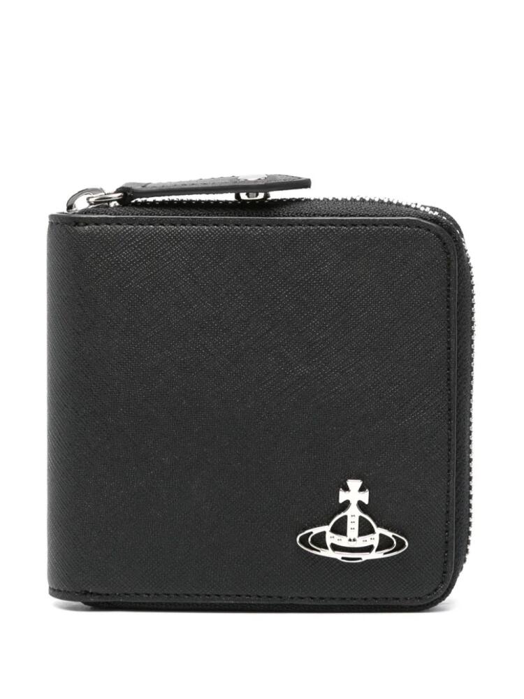 Vivienne Westwood Orb-plaque wallet - Black Cover