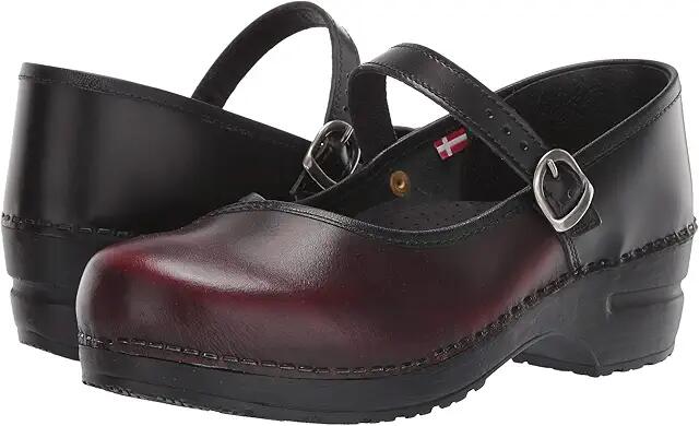 Sanita Everly (Black/Bordeaux) Women's Shoes Cover