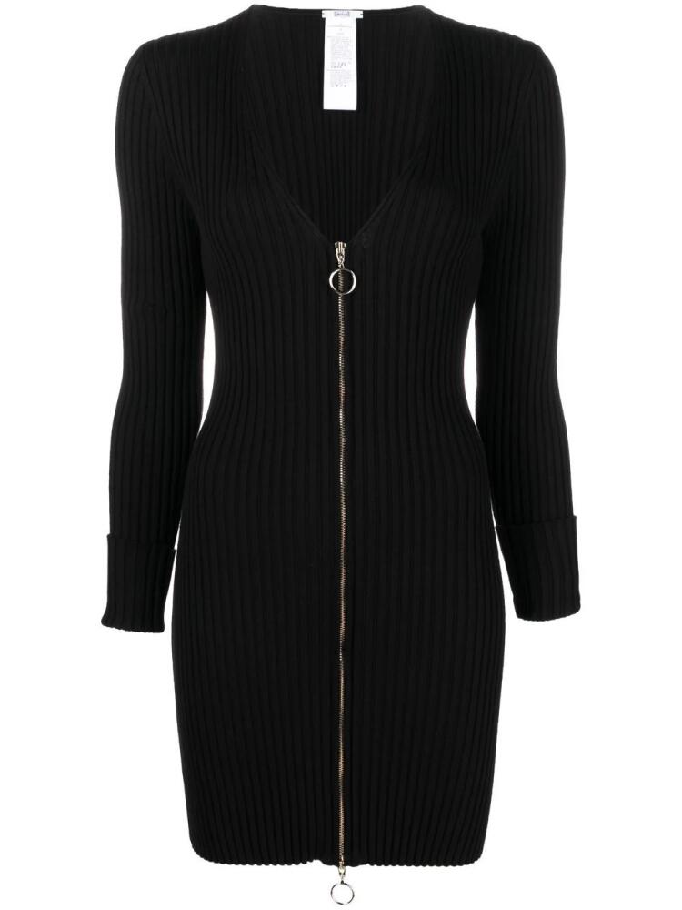 Wolford ribbed zip-fastening jumper - Black Cover