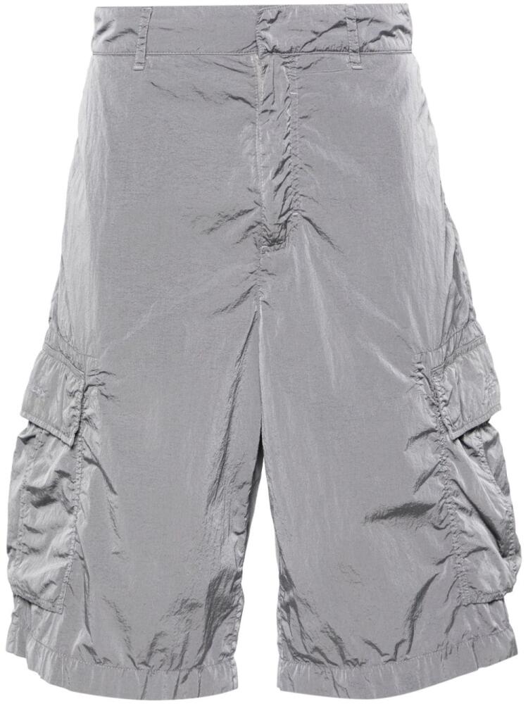 Givenchy 4G-embroidered cargo shorts - Grey Cover