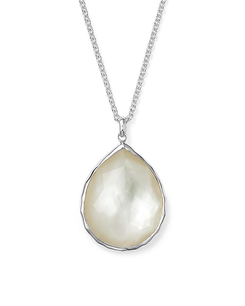 Ippolita Sterling Silver Wonderland Large Teardrop Pendant Necklace In Mother-of-Pearl, 16 Cover