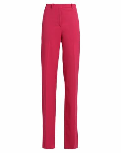 Del Core Woman Pants Magenta Polyester, Virgin Wool, Elastane, Cotton Cover