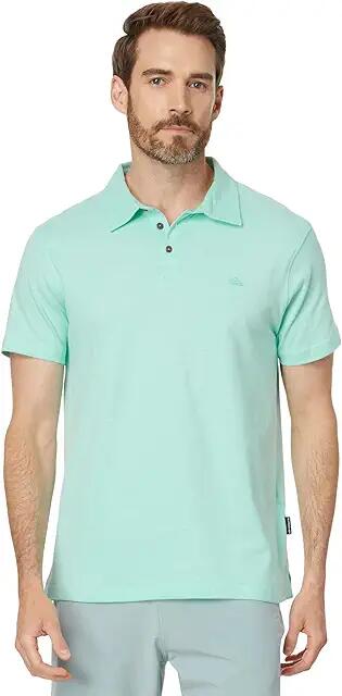 Quiksilver Sunset Cruise Polo Knit Top (Beveled Glass) Men's Clothing Cover