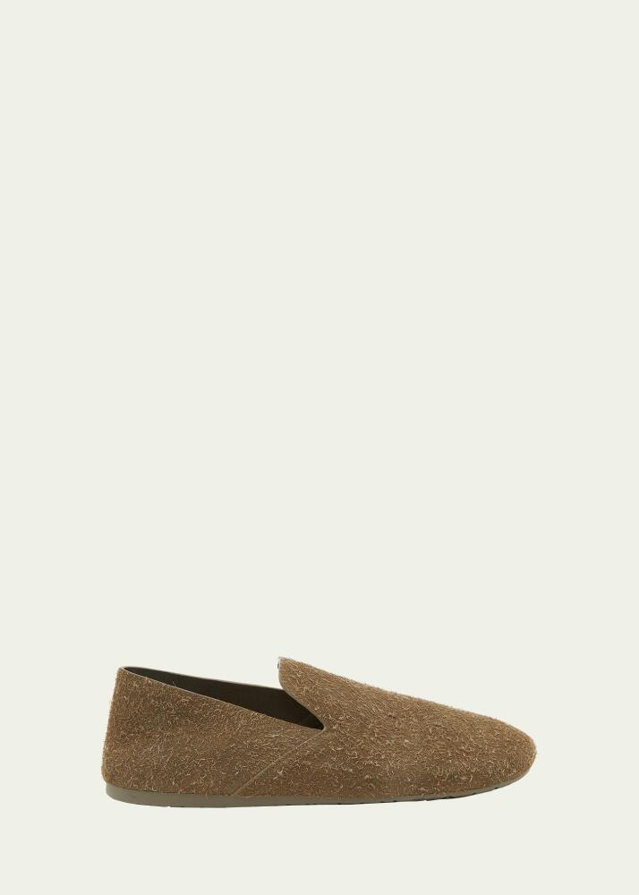 Loewe Men's Campo Brushed Suede Clogs Cover