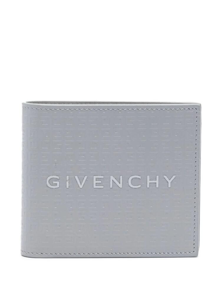 Givenchy 4G-embossed bi-fold wallet - Grey Cover