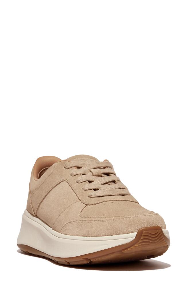 FitFlop Lulu Two-Tone Water Resistant Sneaker in Latte Beige Cover