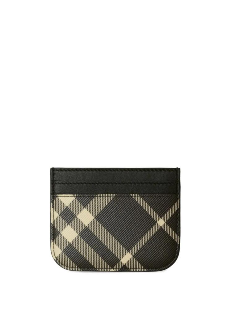 Burberry Vintage-Check print cardholder - Black Cover