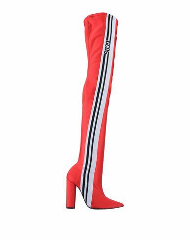 Gcds Woman Boot Red Textile fibers Cover